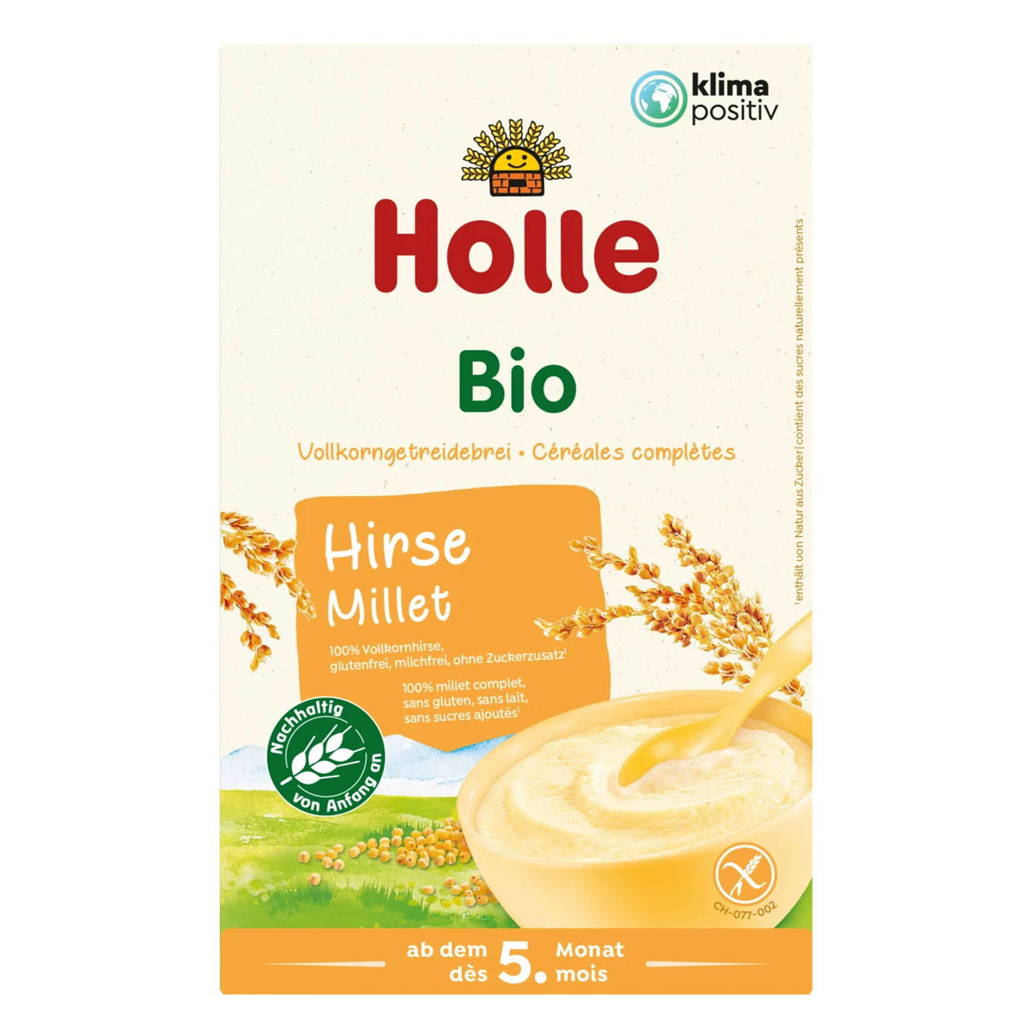 Holle Organic Millet Porridge (5+ Months) 250g