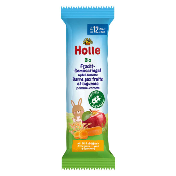 Holle Organic Fruit & Vegetable Bar Carrot-Apple