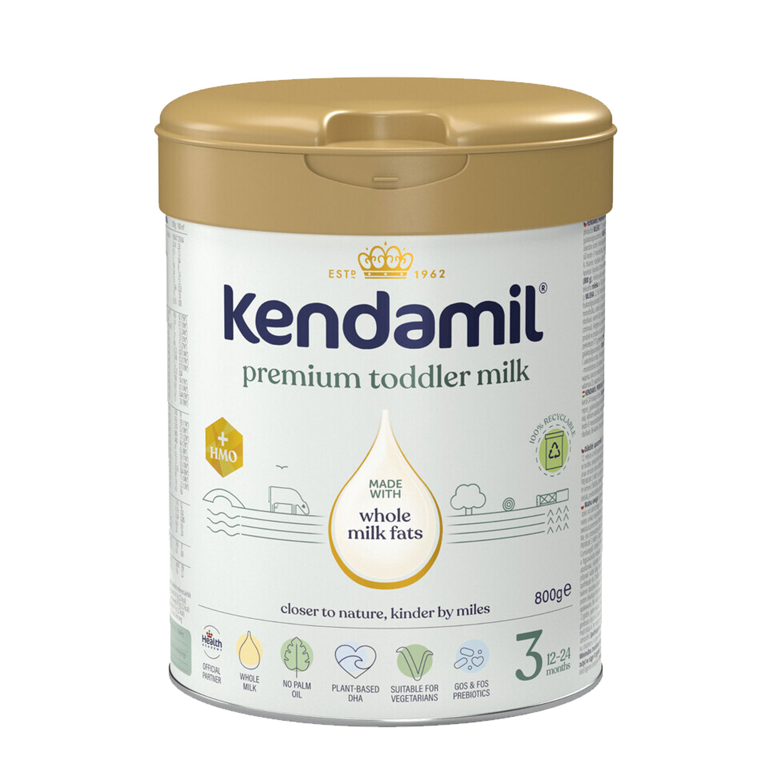 Kendamil Premium Stage 3 Toddler Milk Formula