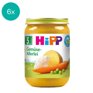 6x HiPP All kinds of Vegetables