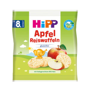 HiPP Organic Snack Apple Rice Cakes