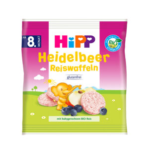 HiPP Organic Snack Blueberry Rice Cakes