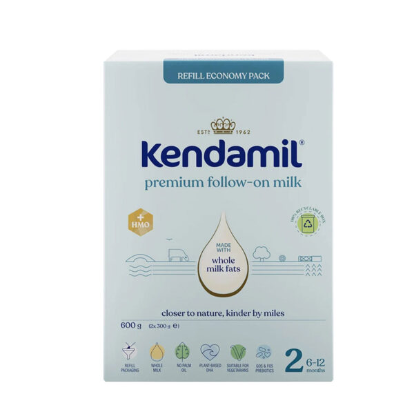 thumbnail image 2 of Kendamil Classic Follow-On Milk Stage 2 (6-12 Months) – 6 Pack, Kosher Cholov Akum 2 of 4